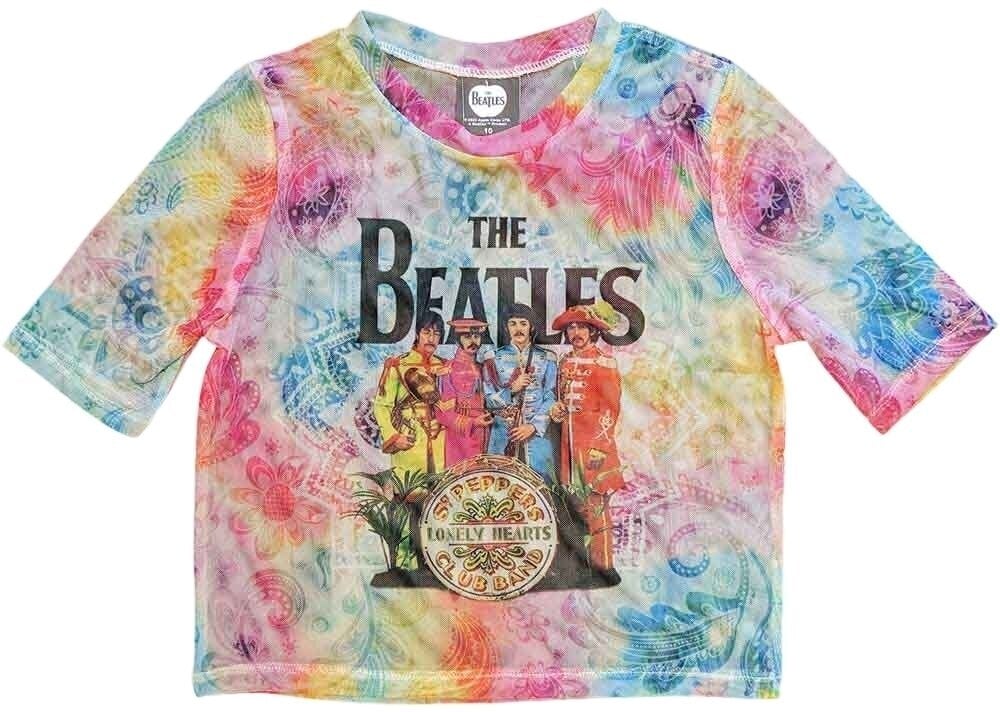 Tricou The Beatles Sgt Pepper White L Damă Tricou