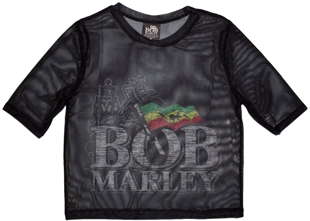 Bob Marley Tričko Logo Ladies Black L