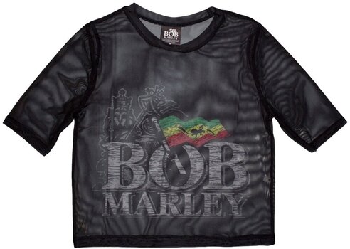 Košulja Bob Marley Logo Black XL Ženske Košulja - 1
