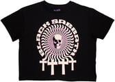 Black Sabbath Hypnotic Skull Black S Femme T-shirt
