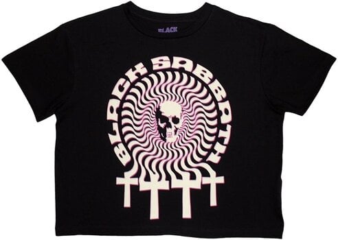 Shirt Black Sabbath Hypnotic Skull Black XL Dames Shirt - 1