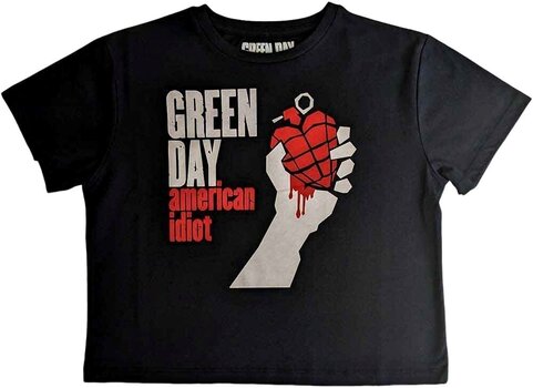 T-Shirt Green Day American Idiot Black M Damen T-Shirt - 1