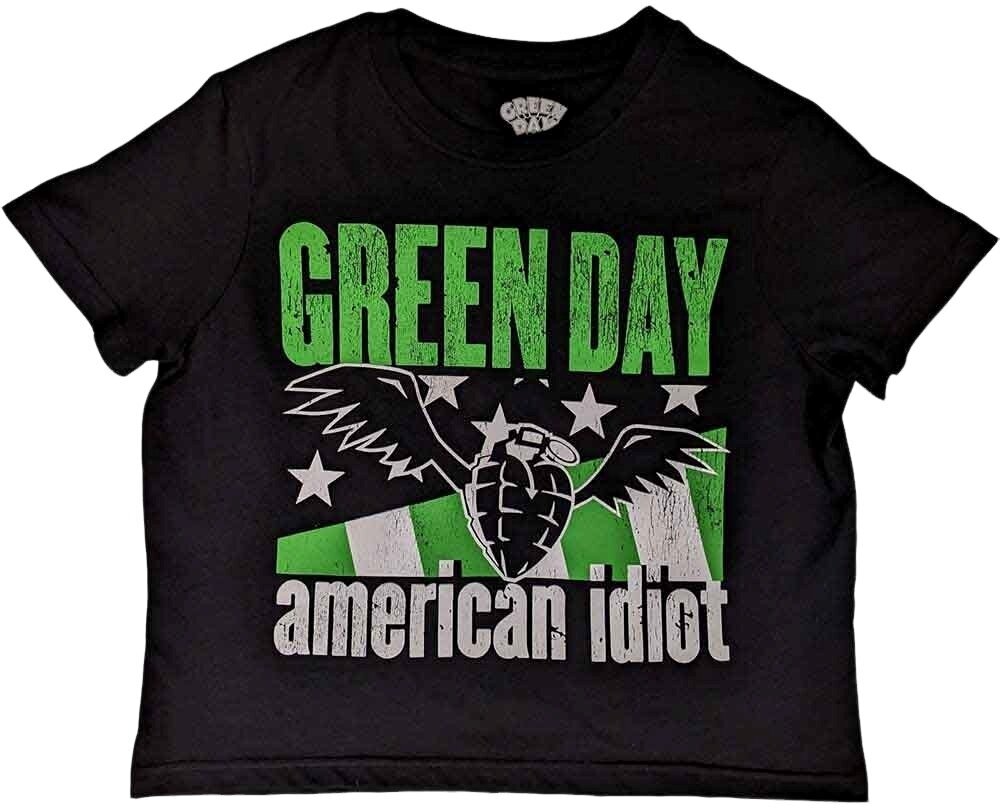Πουκάμισο Green Day American Idiot Wings Black S Γυναικείο Πουκάμισο