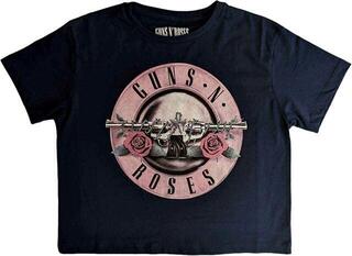 T-Shirt Guns N' Roses T-Shirt Classic Logo Ladies Navy Blue S