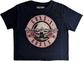 Guns N' Roses Classic Logo Navy Blue S Dame Skjorte