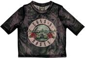 Guns N' Roses Pink Tint Bullet Logo Black XS De mujer Camiseta de manga corta