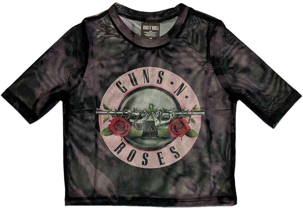 T-särk Guns N' Roses Pink Tint Bullet Logo Black XL Naiste T-särk