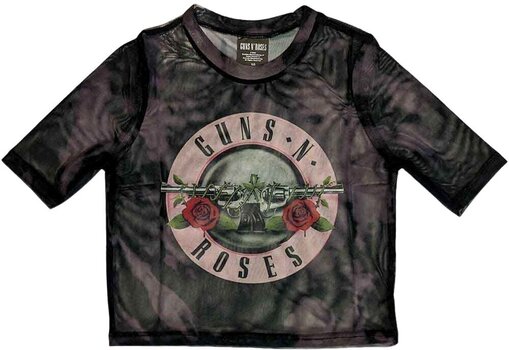 T-särk Guns N' Roses Pink Tint Bullet Logo Black XL Naiste T-särk - 1