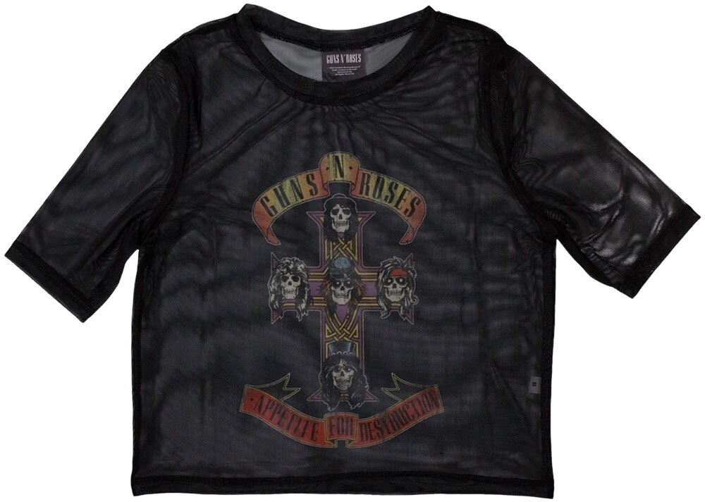 Tricou Guns N' Roses Appetite For Destruction Black XS Damă Tricou