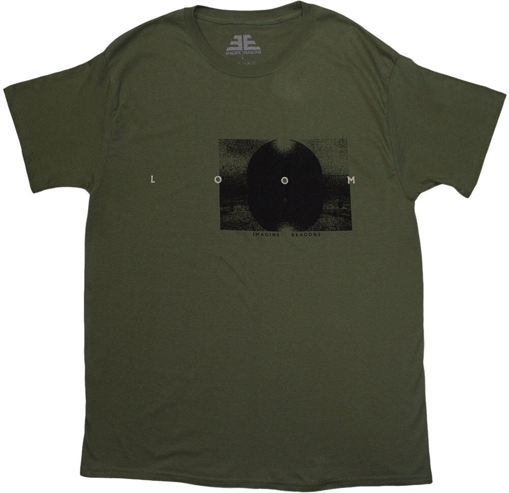 T-Shirt Imagine Dragons Loom Dark Circle Green M T-Shirt