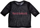 Iron Maiden Logo Black L Damskie Koszulka