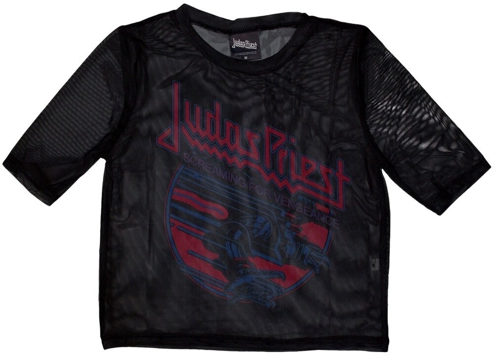 T-särk Judas Priest Screaming For Vengeance Black L Naiste T-särk