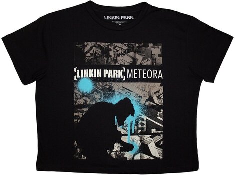 T-shirt Linkin Park Meteora Drip Collage Black M Feminino T-shirt - 1