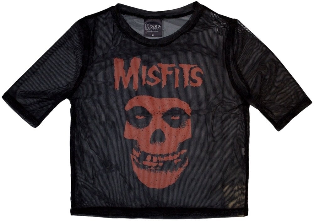 Majica Misfits Majica Orange Logo & Skull Ladies Black XS