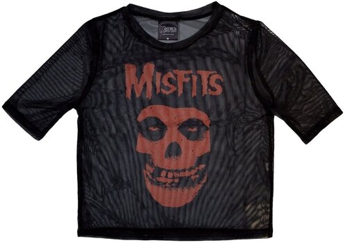 Ing Misfits Orange Logo & Skull Black XL Női Ing - 1