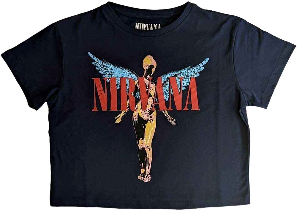 Nirvana Tričko Angelic Ladies Navy Blue S