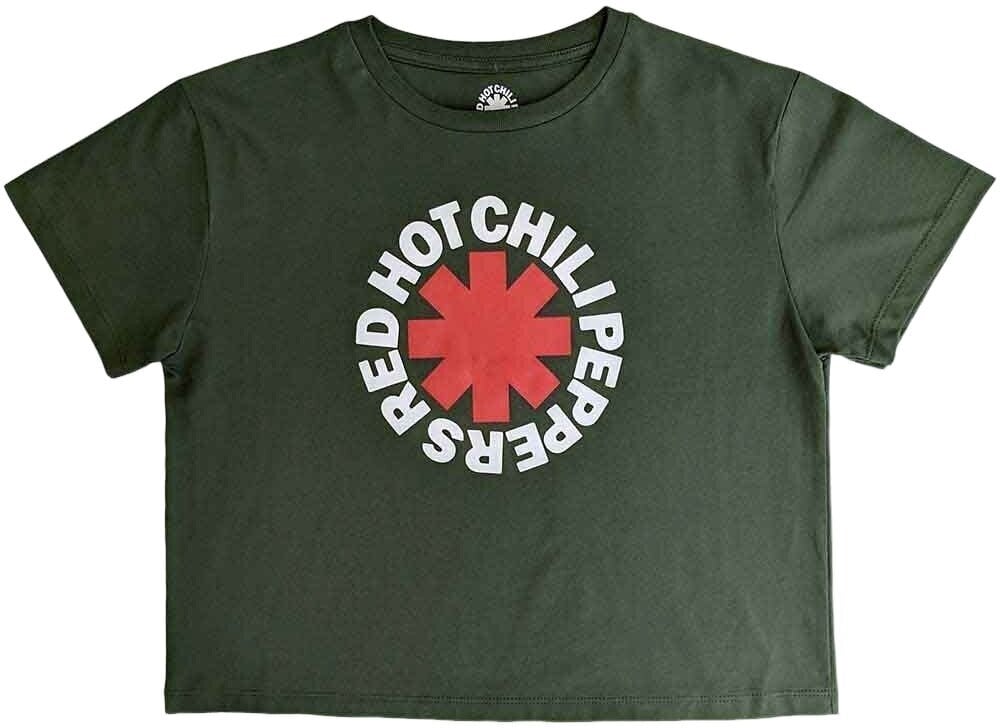 T-Shirt Red Hot Chili Peppers T-Shirt Classic Asterisk Ladies Green M