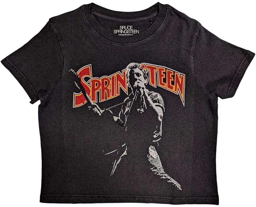T-shirt Bruce Springsteen T-shirt Stage Pose Ladies Black M