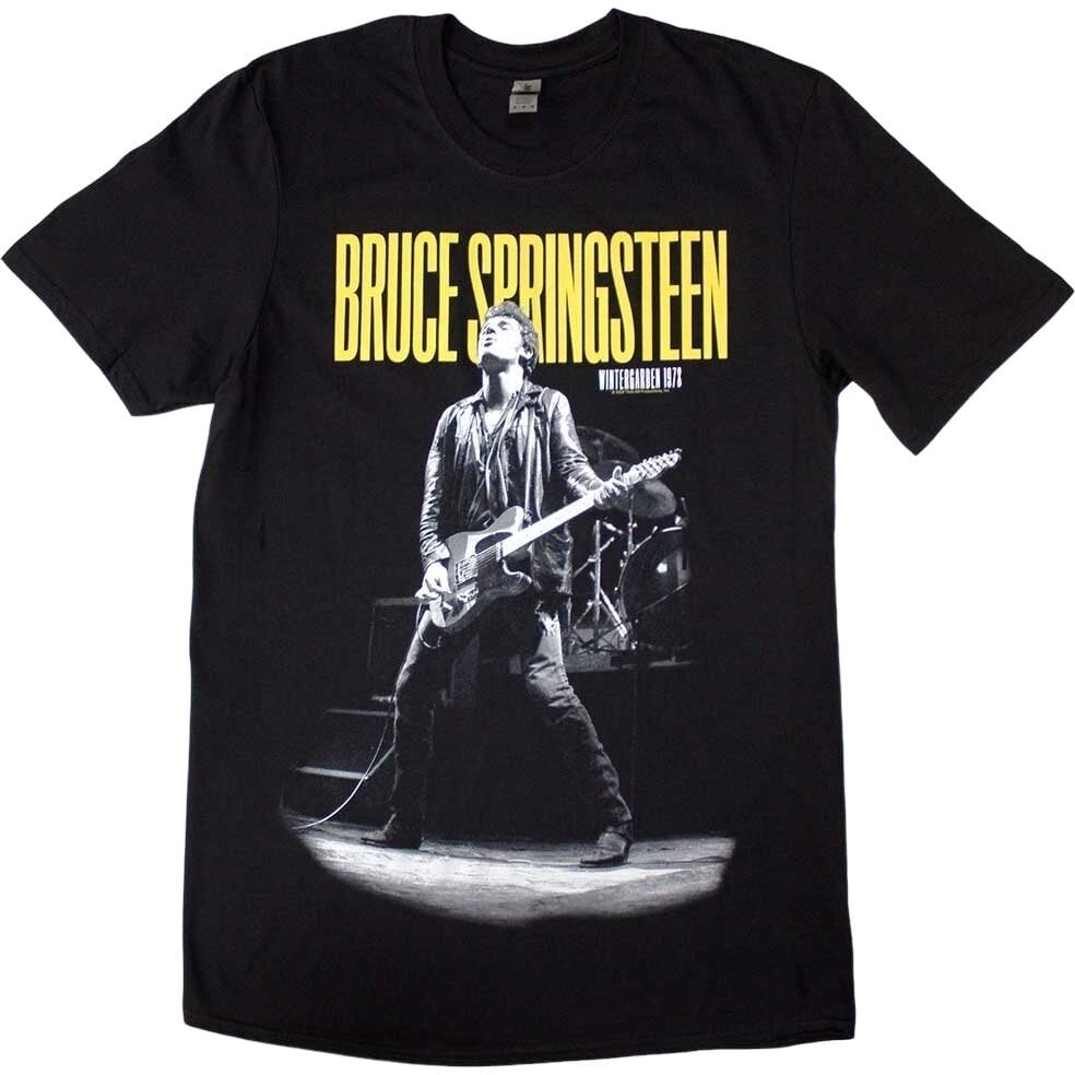 T-shirt Bruce Springsteen Winterland Ballroom Guitar Black XL T-shirt