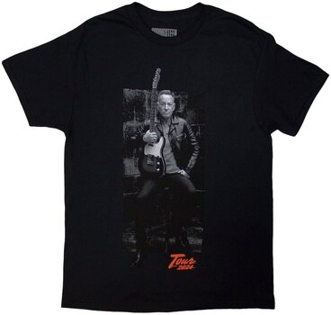 Camiseta de manga corta Bruce Springsteen Tour '24 Wheel Black L Camiseta de manga corta - 1