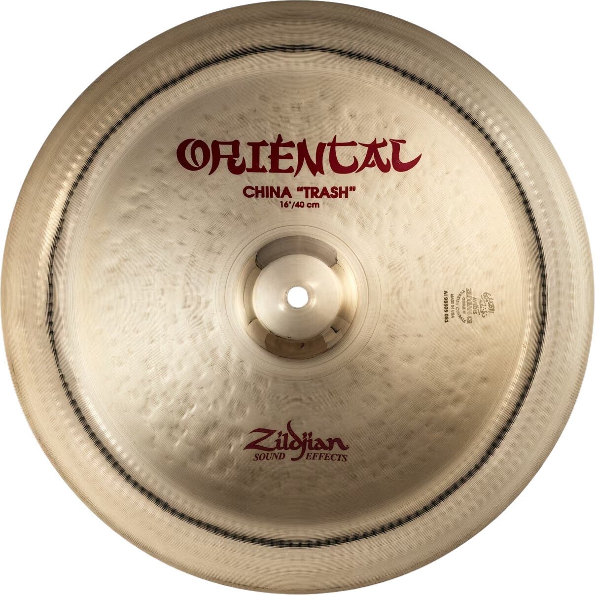 China Cymbal Zildjian A0616 Oriental Trash 16" China Cymbal