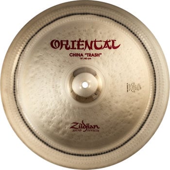 China Cymbal Zildjian A0616 Oriental Trash 16" China Cymbal - 1