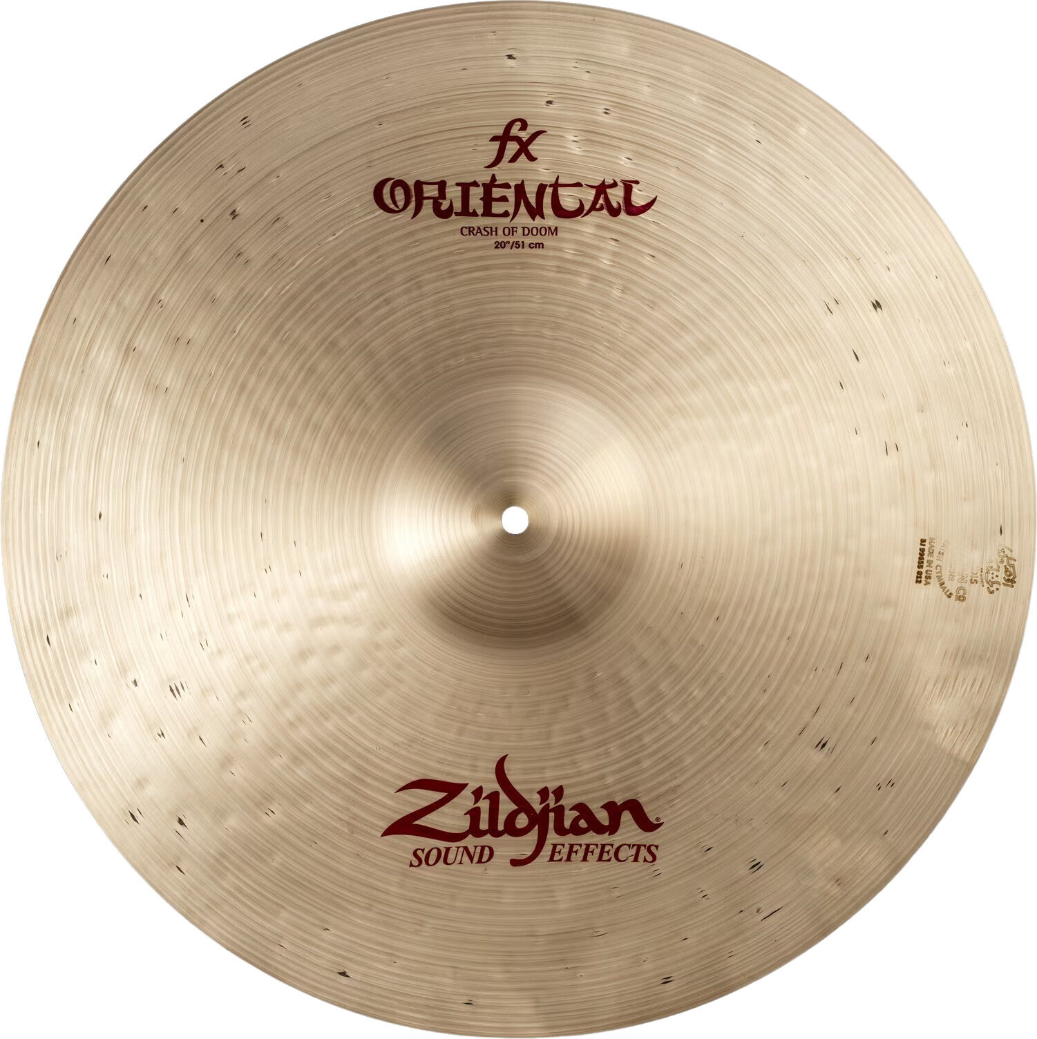 Efekt činela Zildjian A0621 Oriental Crash of Doom 20" Efekt činela