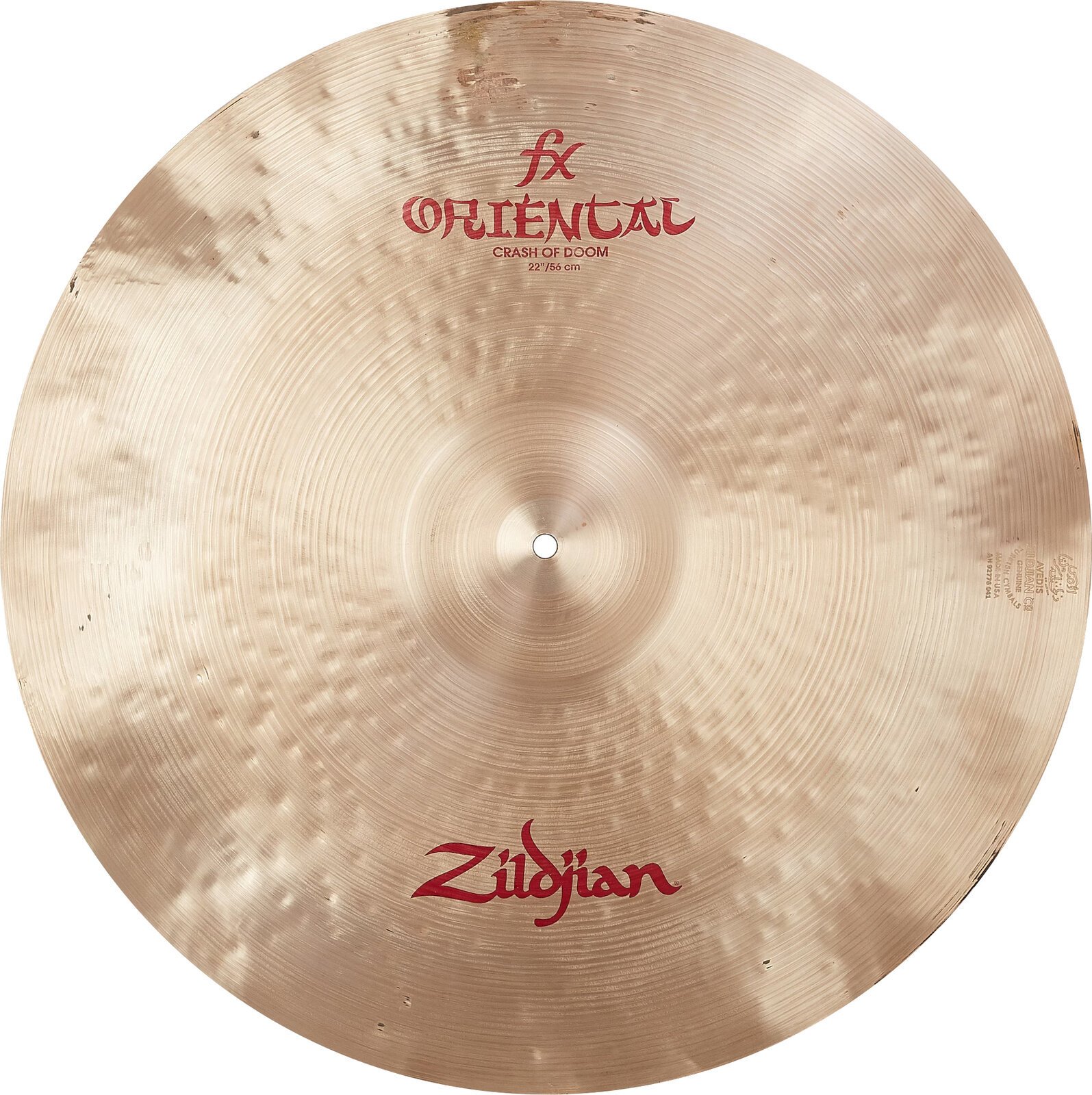 Piatto Crash Zildjian A0623 FX Oriental 22" Piatto Crash