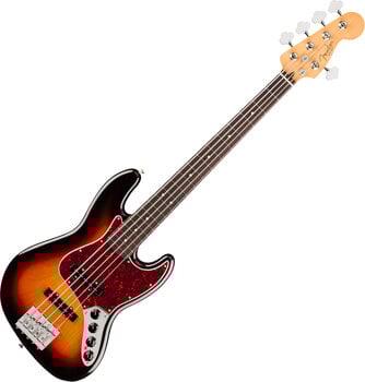 5-string Bassguitar Fender Player II Modified Active Jazz Bass V RW 3-Tone Sunburst 5-string Bassguitar - 1