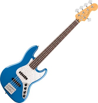 5-струнна бас китара Fender Player II Modified Active Jazz Bass V RW Electric Blue 5-струнна бас китара - 1