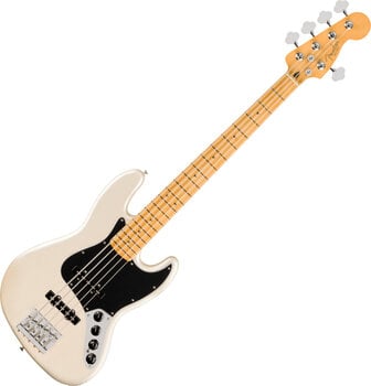 5-strunová basgitara Fender Player II Modified Active Jazz Bass V MN Olympic Pearl 5-strunová basgitara - 1