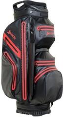 Golf torba Cart Bag Srixon Weatherproof Black/Red Golf torba Cart Bag