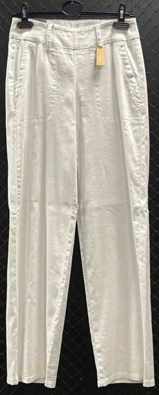 Панталони за голф Alberto Lucy-WL Linen Twill White 30 Панталони за голф