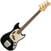 Basszusgitár Fender JMJ Road Worn Mustang Bass RW Black Basszusgitár