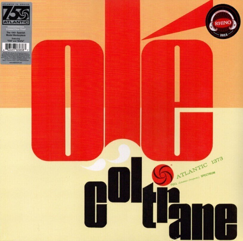 LP ploča John Coltrane - Olé Coltrane (Reissue) (Clear Coloured) (LP)