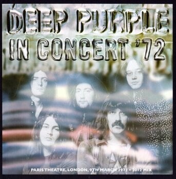 Musikk-CD Deep Purple In Concert '72 (2012 Mix) (Reissue) (CD) - 1
