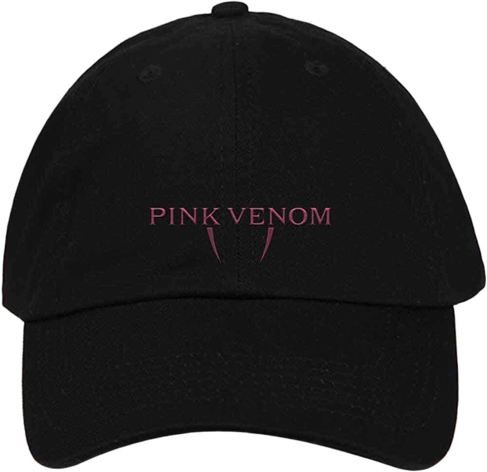 Шапка Blackpink Pink Venom Шапка с козирка Black UNI
