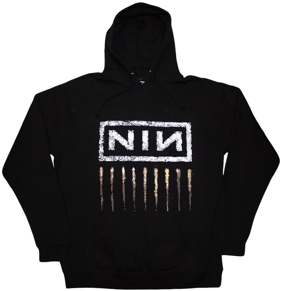 Hoodie Nine Inch Nails Hoodie Downward Spiral Unisex Black L