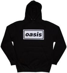 Hoodie Oasis Decca Logo Unisex Black