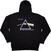 Hoodie Pink Floyd Hoodie Dark Side of the Moon Courier Unisex Black 2XL