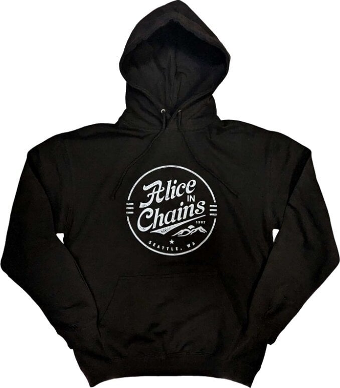 Mikina Alice In Chains Circle Emblem Black XL Mikina