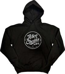 Hoodie Alice In Chains Circle Emblem Black XL Hoodie