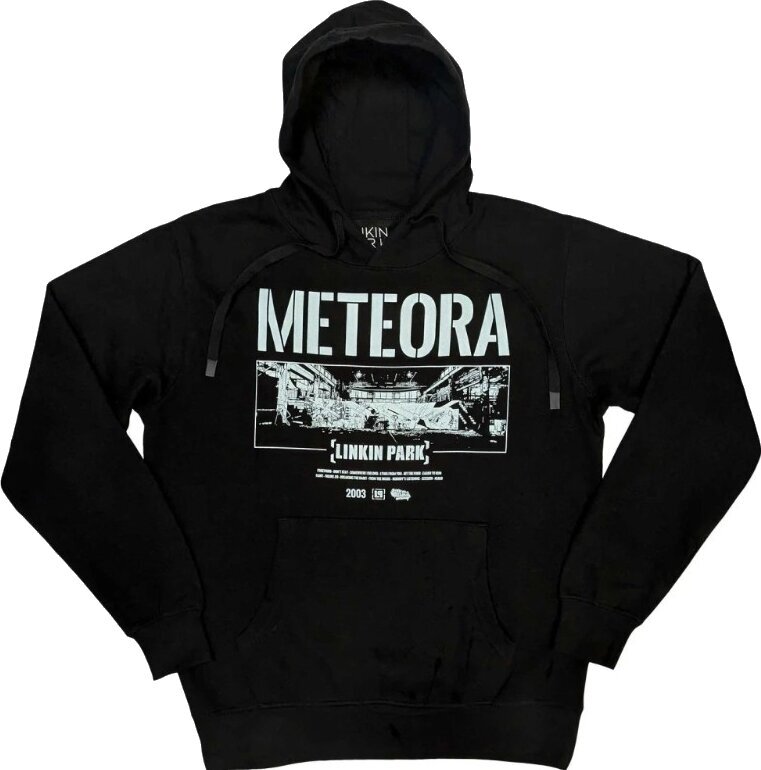 Hoodie Linkin Park Hoodie Meteora Wall Art Unisex Black S