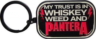 Музикална висулка Pantera Whiskey Ключодържател
