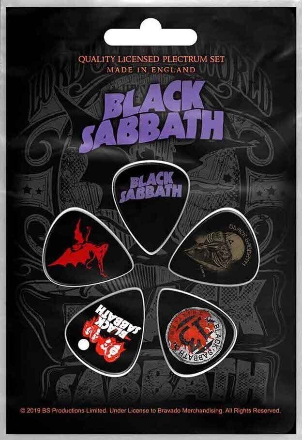 Kostka, piorko Black Sabbath Purple Logo Kostka, piorko