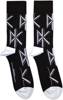 Șosete Dead Kennedys DK Logo Repeat Black 40-45 Șosete - 1