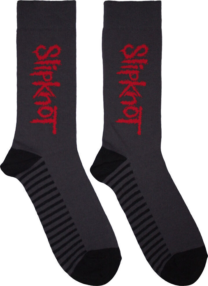 Slipknot Ponožky Logo Vertical Grey 39-45