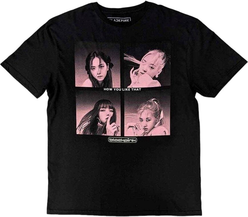 Košulja BLACKPINK Košulja How You Like That Unisex Black S