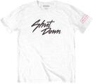 BLACKPINK Shut Down White XS T-särk