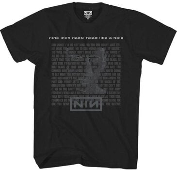 Риза Nine Inch Nails Риза Head Like A Hole Unisex Black S - 1
